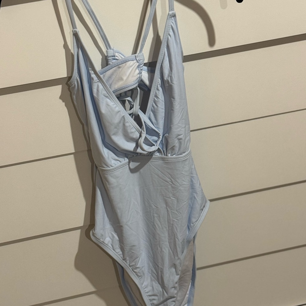 Fashion Nova Light Blue Swimsuit